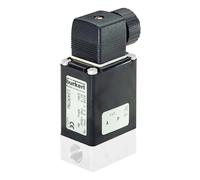 Válvula Solenoide G1/4'' NC Plástico FKM -1-1bar/-15-15psi 230VAC Vacío 0330 123967