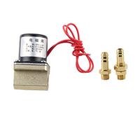 Válvula Solenoide Industrial para Agua y CO2, Electroválvula Control Flujo con Rosca G1/8, 0-0.8 MPa, 220V AC, Válvula de Control para Sistemas de Gas y Líquidos