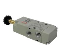 Válvula solenoide monoestable 3/2 vías 1/4" para controles motores serie MC-100, 33 SOS NC 7020020200