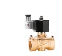 Válvula solenoide motorizada normalmente cerrada de latón(DN40,DC24V_NO FEVER)