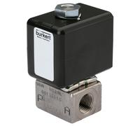 Válvula Solenoide NC G1/8'' Acero Inoxidable FKM -1-2.5bar/36psi 24VDC 7011 20082653
