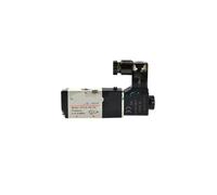 Válvula Solenoide neumática 3V310-10 3/8 pulgadas 3V310-08 1/4 AC110V AC220V DC12V DC24V enchufe de válvula de control de aire de 3 vías(AC110)