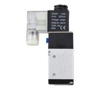 Válvula solenoide neumática AIRTAC tipo 3V210-08 3/2 vías 1/4 pulgadas BSPT DC24V aleación de aluminio IP65 para control de aire en automatización hidráulica industria neumática sin lubricación 0,