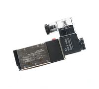 Válvula solenoide neumática de 5 vías y 2 posiciones, 1/4", rango de presión de 1,5 a 8 kgf/cm²(24vdc)