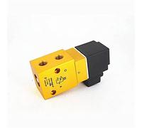 Válvula solenoide neumática de alta presión de 24 bar, 1/4 cita; 1/2 BSP 24 V CC AC220 V 3 vías 2 posiciones 23JD-8/15/P2 válvula de máquina de moldeo por soplado 1 unidad (24 V, LT23JD-15P)