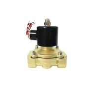 Válvula solenoide neumática de control de aire y agua, 2 posiciones, 2 puertos, 24 V, 2W160-15, 1/2", 24 V CC, 220 V CA, 110 V CA(Zin Alloy Body,Motor With Bracket)