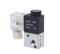 Válvula solenoide neumática de tres vías y dos posiciones, CA 220 V, CC 24 V, 12 V, 3V1-M5, 3V1-06/08, puerto 1/8 "1/4", válvula solenoide NC(3V1-06-DC24V)