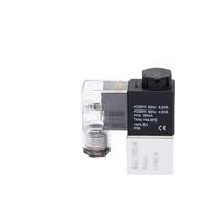 Válvula Solenoide neumática de una entrada y salida 2V025-08 válvula control fluido bidireccional dos posiciones conmutación aire AC220V(2V025-08/DC12V)