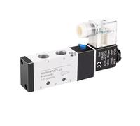Válvula solenoide neumática eléctrica 4V210 de 5 vías y 2 posiciones, control de aire, 4V110-06, 4V210-08, 4V310-10 y 4V410-15(PC 4V110-06 6mm,AC220V)