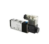 Válvula Solenoide Neumática M5 4V210-08 4v110-06 1/4", 1/8", 3/8", 1/2", 2/5" 4V310-10 12 V, 24 V, 110 V, 220 V(DN10 4V410-10,DC12V)
