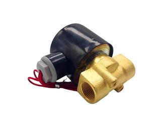 Válvula solenoide normalmente cerrada de latón DN06/08/10/15/20/25 neumática (1 unidad)(DN8,G_220V_COPPER BODY)
