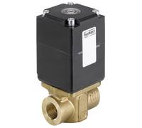 Válvula Solenoide NPT 3/8'' NC Latón EPDM -1-10bar/-15-145psi 24VDC 2875 255710