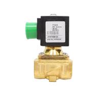 Válvula solenoide ODE italiana de 2/2 vías NC con control piloto, 21H7KB120, 21H8KB120, 21H8KE120, G1/2, G3/8, CE, CA 220 V, CA 24 V, venta al por mayor(Ac24v,21H8KE120)