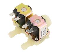 Válvula Solenoide para Lavadora DN20 G3/4 DC 12V Doble Cabezal Normalmente Cerrada Walfront