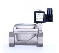 Válvula solenoide piloto de latón, normalmente cerrada, 2" (304), acero inoxidable, alta presión, 1,6 MPa(220vac-nbr-seal)