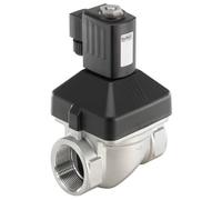 Válvula Solenoide Rc1'' NC Acero Inoxidable FKM 0-10bar/145psi 100VAC Antigolpe De Ariete 6213 279599