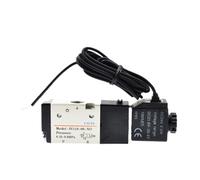 Válvula Solenoide serie 3V100 3V110 3V120 220V 110V 24V 12V 3 puertos 2 posiciones tipo ojal solenoide simple/doble(3V120-M5(grommet),DC 12V)