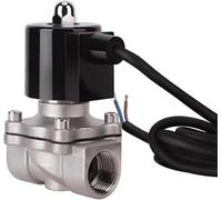 Válvula solenoide subacuática de acero inoxidable de 3/4" - IP68 a prueba de agua, normalmente cerrada, 24 V, 12 V, 220 V(220V)