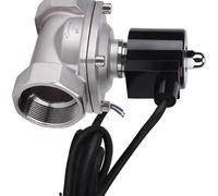 Válvula solenoide subacuática normalmente cerrada de acero inoxidable de 1-1/2 pulgadas, válvula solenoide impermeable IP68 220/24 V.(220V)