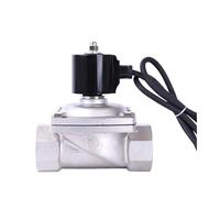 Válvula solenoide subacuática normalmente cerrada de acero inoxidable de 2", IP68, impermeable, de 2 vías(G_24VAC)