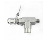 Válvula Solenoide, Válvula de alivio de seguridad de acero inoxidable, Control Manual reductor de presión for agua, Gas, aceite, Base, ácido, aplicación General, 6000psi(Forged)