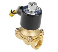 Válvula solenoide - Válvula electromagnética directa N/O, sello de membrana confiable, diseño compacto y ligero, controla la concentración de caudal del nivel de líquido,