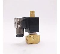 Válvula solenoide Válvula neumática de 3 vías de Gas pequeño de latón de acción directa 1/4 pulgadas 1,5/2, 5/3mm sellos 0-7/4/3bar válvula solenoide útil(Motor With Bracket,3mm 3bar)