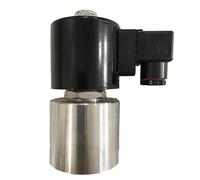 Válvula solenoide, válvula solenoide de alta presión de 2 vías 160bar 16MPa 1/4 1/8 CC orificio 4 mm SS304 DN4 normalmente cerrado(DN6,L_AC_NO. OPEN)