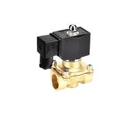Válvula solenoide, Válvula Solenoide Latón 3 4 Normalmente Cerrada Abierta IP65 Conmutación De Bobina 220 Agua,Ducha eléctrica
