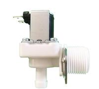 Válvula Solenoide Vertical de entrada agua macho 3/4 "normalmente cerrada 12 voltios 24V DC 12V 36V 48V AC 110V 220V for máquina hielo(36V)