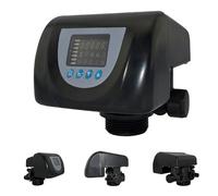 Válvula suavizante de agua multipuerto con ciclo de regeneración inteligente, sello sin fugas, instalación rápida, se adapta a tanques de resina residenciales y pequeños comerciales