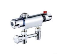 Válvula termostática de grifo de ducha para sistemas de calefacción solar, control de temperatura constante para una experiencia de baño lujosa