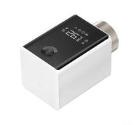 Válvula termostática inteligente para zigbee 3.0 Energy Save Smart | Para protocolo Zigbee 3.0, sensores de conexión, control climático interior preciso, integración inteligente para el hogar
