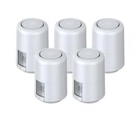 Válvula termostática para radiador (TRV) Hive, paquete de 5, blanca, cabezales de 15 mm
