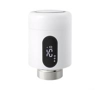 Válvula termostática para radiador Zigbee Smart Homes con control de aplicación, funciones de sincronización y funcionamiento silencioso