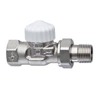 Válvula Termostática V-Exact II Pasante DN 15 Niquelado Heimeier