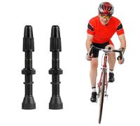 Valvula Tubeless MTB,Valvula Bicicleta,Válvula para Tubeless,2 Piezas Válvulas sin Cámara,Valvula Tubeless Carretera Universal,Tubeless Válvula de Aire Vástago Bicicleta,Valvula Tubeless MTB 44mm