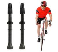 Valvula Tubeless MTB,Valvula Bicicleta,Válvula para Tubeless,2 Piezas Válvulas sin Cámara,Valvula Tubeless Carretera Universal,Tubeless Válvula de Aire Vástago Bicicleta,Valvula Tubeless MTB 34mm