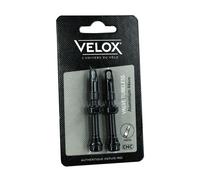 Válvula tubeless presta velox alu negra 60mm (x2)