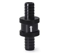 Válvula unidireccional de aleación de aluminio Non Return One Way Fuel Check Valve Aluminum Alloy For Diesel Petrol Engine Lines Suitable For Automotive Pipeline Use(12mm)