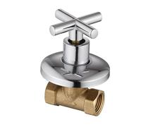 Válvulas aislantes de agua en ángulo, Válvula angular for bañera y ducha, multicolor, 1/2" 3/4", control de agua una sola manija(A2)