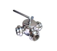 Válvulas de acero inoxidable grado industrial con diseño tapón manual for agua a alta temperatura y diversas estructuras(2 in)