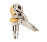 Válvulas De Aire Para Neumáticos - Accesorios Antifugas Con Conector Rápido,Boquilla Infladora Con Bloqueo Para Neumáticos | Para Autocaravana Camión Bicicleta Motocicleta SUV Remolques Taller Garaje