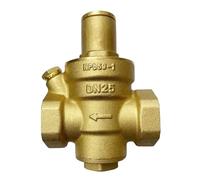 Válvulas de alivio ajustables DN15/DN20/DN25/DN32 Regulador de latón Reductor de presión de agua Válvulas reguladoras Reducción de presión de agua