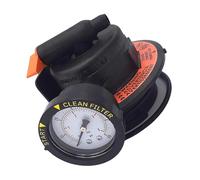Válvulas de alivio de aire de alta eficiencia con textura, montaje manual de alivio de aire con manómetro para mantenimiento de piscina, montaje manual con manómetro