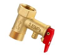 Válvulas de alivio de presión del calentador de agua con función de comprobación, control de presión ajustable para un alivio mejorado y duradero de reducción de presión de latón