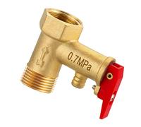 Válvulas de alivio de presión del calentador de agua con función de comprobación, control de presión ajustable para una caldera de agua eléctrica mejorada y duradera