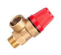 Válvulas de alivio portátiles de latón resistentes de 1/2 pulgada DN15 accesorio para agua, aceite y presión con válvulas de membrana de sellado EPDM