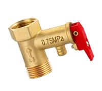 Válvulas de alivio reductoras de presión de latón, calentador de agua eléctrico para sistemas de calefacción, pieza de repuesto para caldera eléctrica