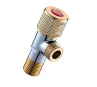 Válvulas de ángulo antiestallido fuertes, drenaje grueso resistente a la erosión, fácil de usar para fontanería de alta presión, control de fontanería certificado